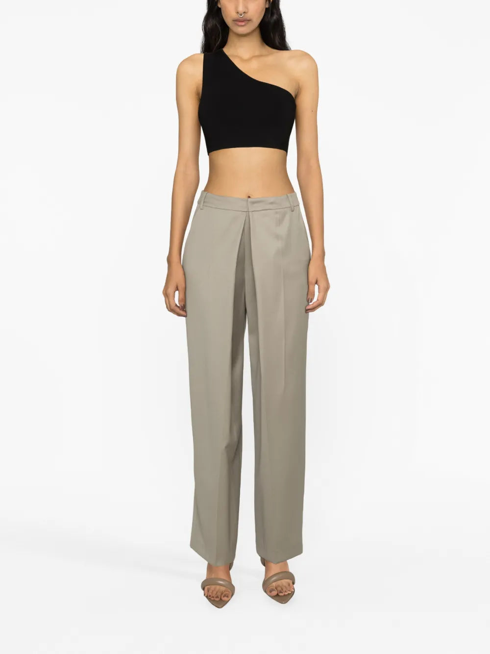 One-Shoulder Crop Top