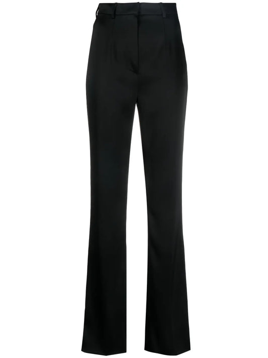Leena Flared Satin Trousers