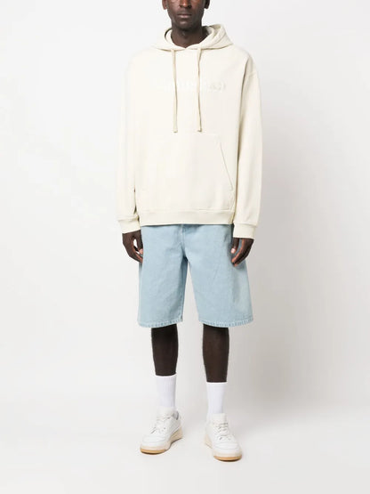 Logo-Embroidered Cotton Hoodie