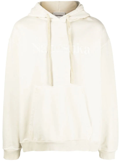 Logo-Embroidered Cotton Hoodie
