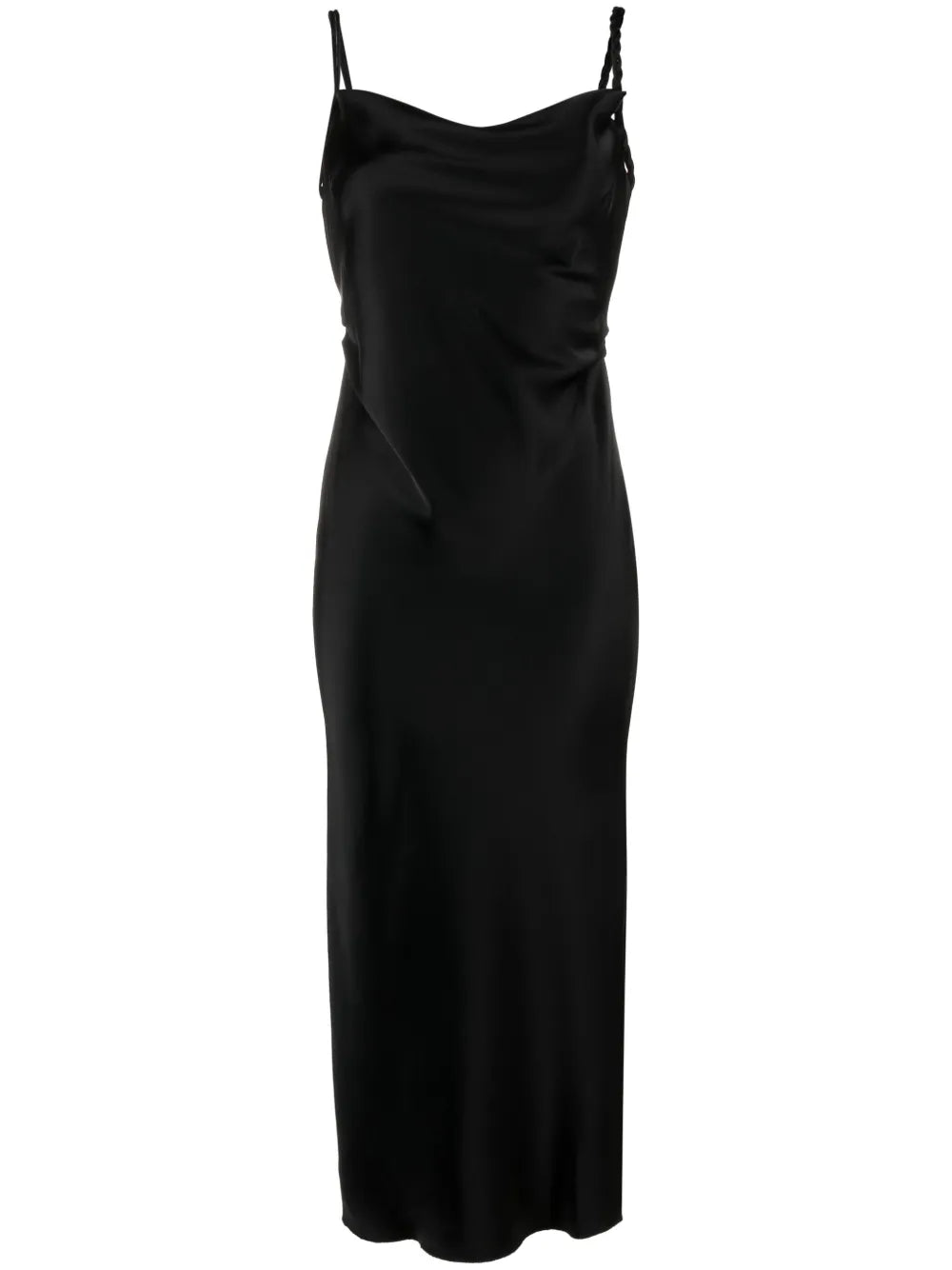 Fiore Satin Midi Dress
