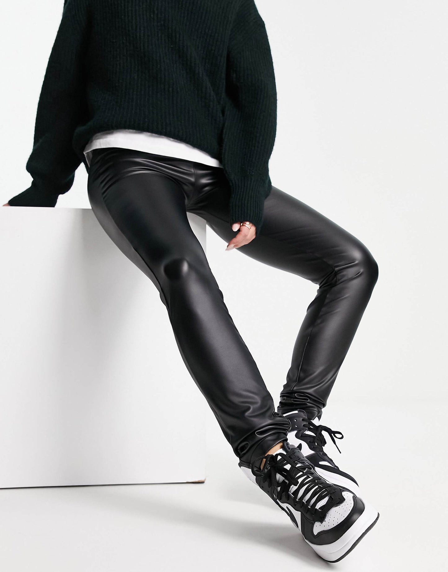 Faux Leather Leggings