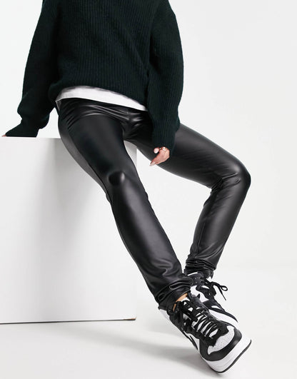 Faux Leather Leggings