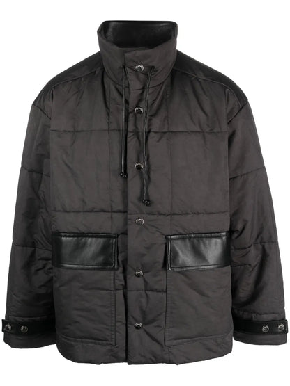 Milco Padded Quilted Bomber Jacket