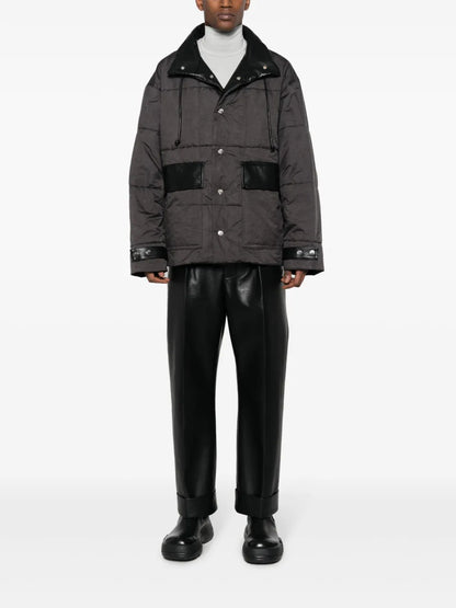 Milco Padded Quilted Bomber Jacket