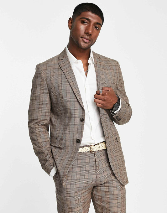Slim Fit Suit Jacket