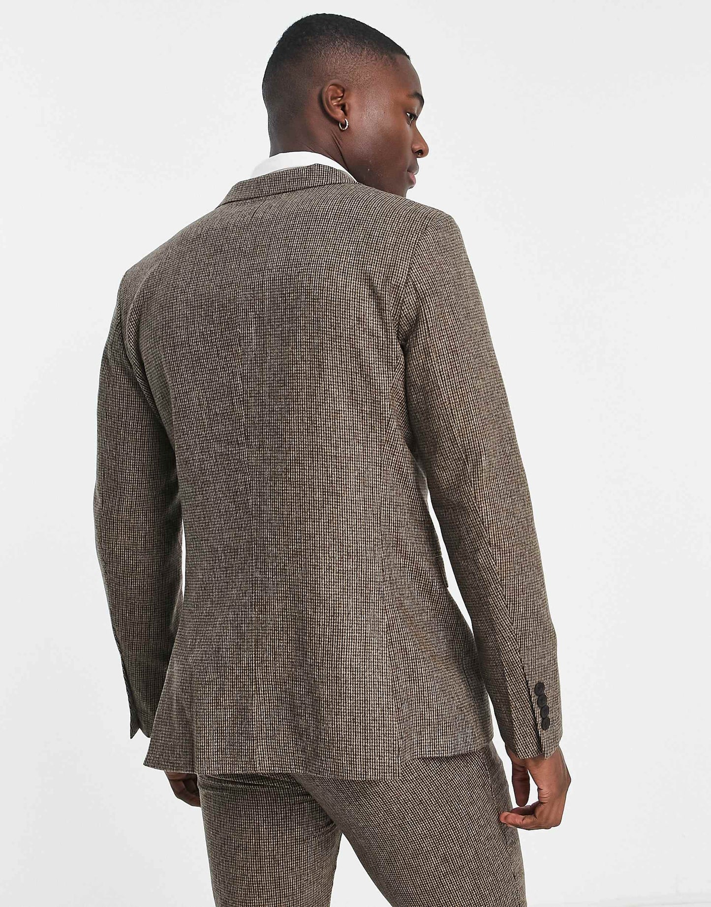 Slim Fit Wool Mix Suit Jacket