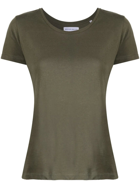 Short-Sleeved Cotton-Jersey T-Shirt