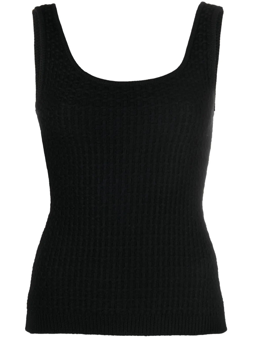 Round-Neck Virgin Wool Top