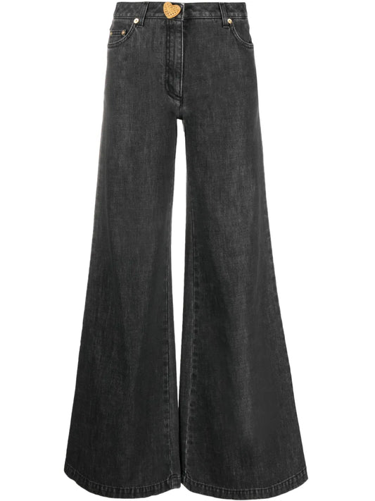 Flared-Design Jeans