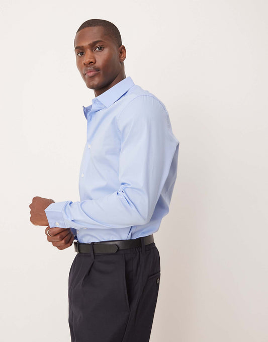 Stretch Slim Fit Work Shirt