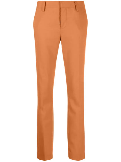 Slim-Cut Tailored Trousers
