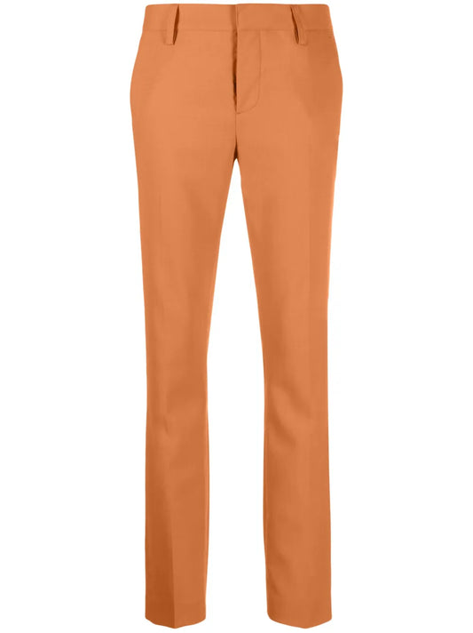 Slim-Cut Tailored Trousers