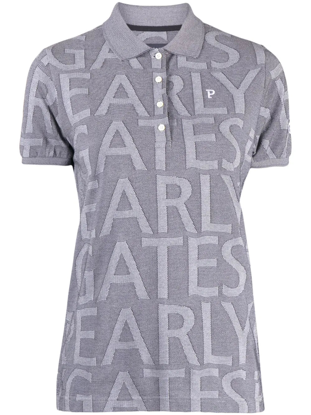 Logo-Jacquard Polo Shirt