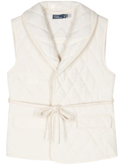 Quilted Belted Gilet