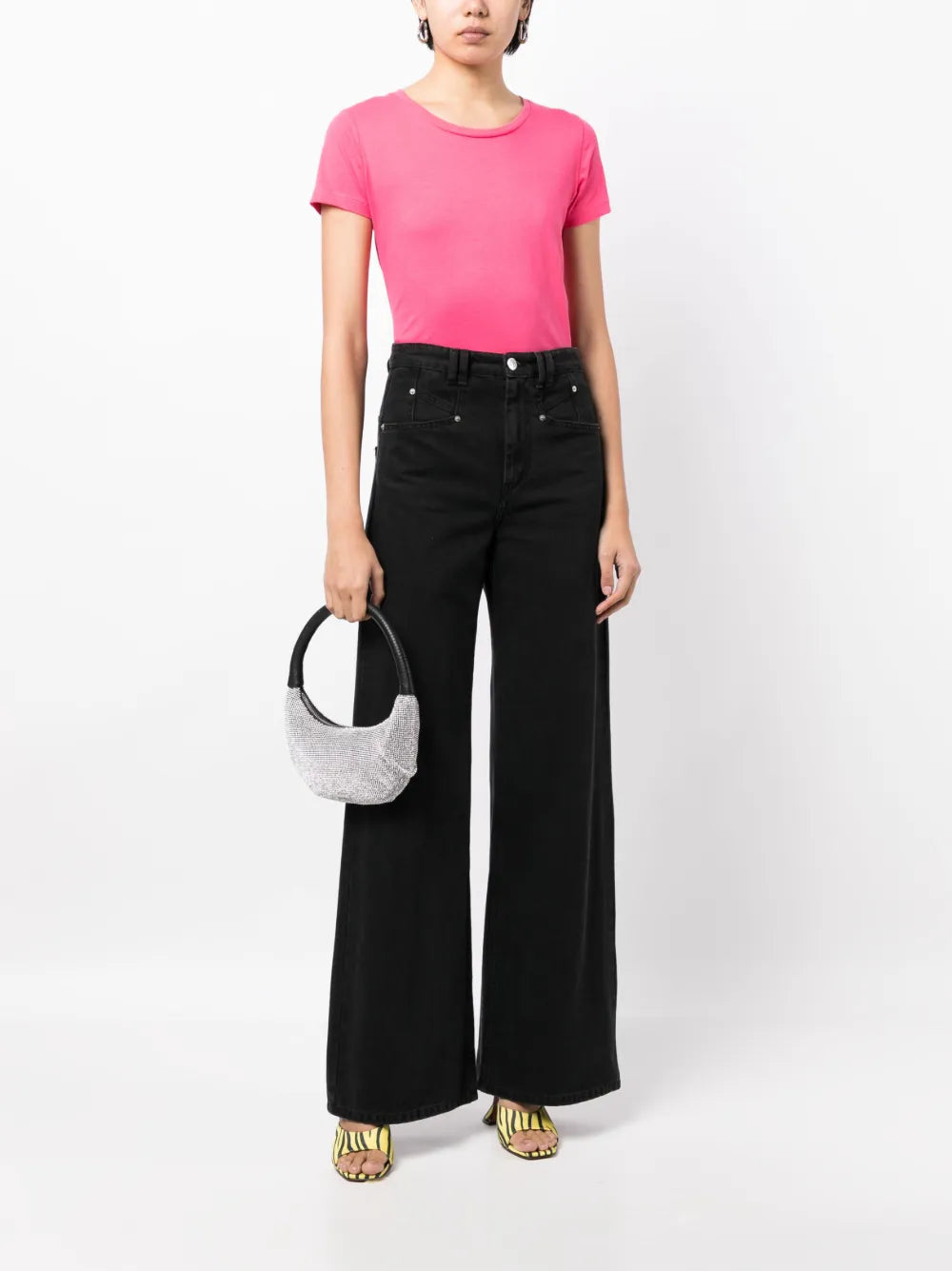Short-Sleeved Cotton-Jersey T-Shirt