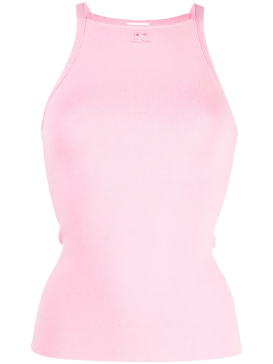 Logo-Embroidered Tank Top