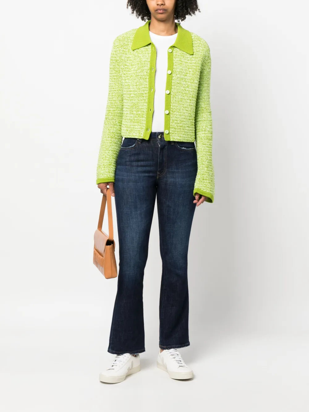 Mid-Rise Flared Jeans