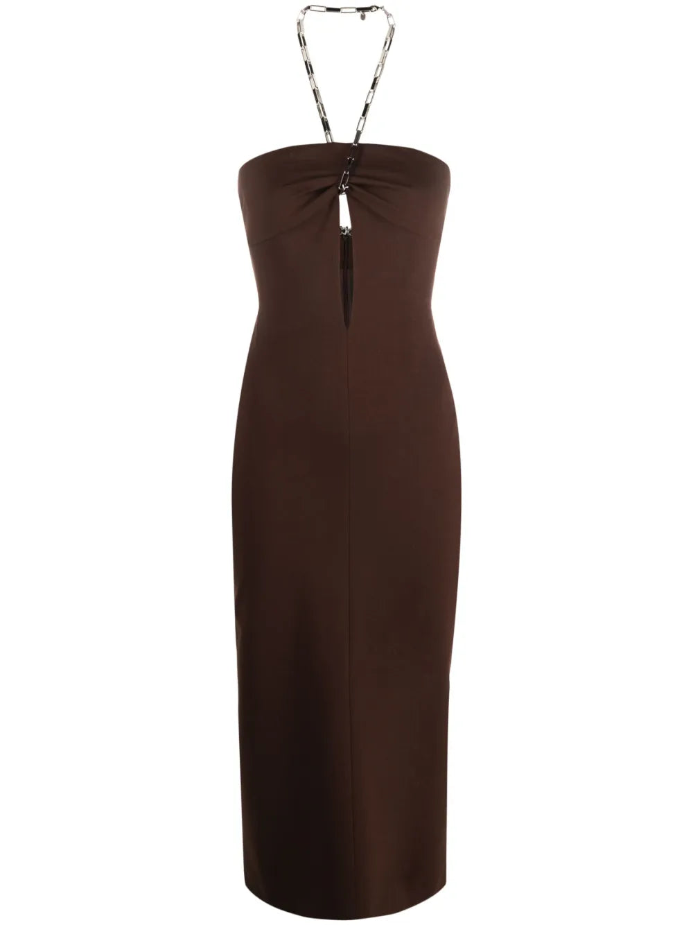 Halterneck Midi Dress