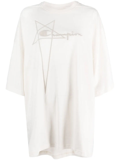 Logo-Embossed Oversized Cotton T-Shirt