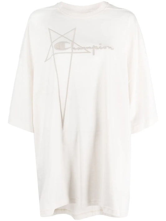 Logo-Embossed Oversized Cotton T-Shirt