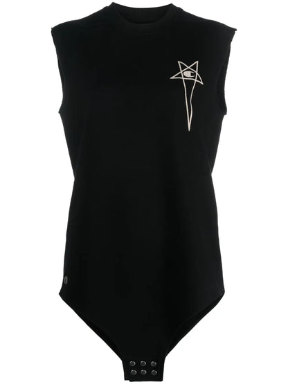 Logo-Embroidered Cotton Tank Top