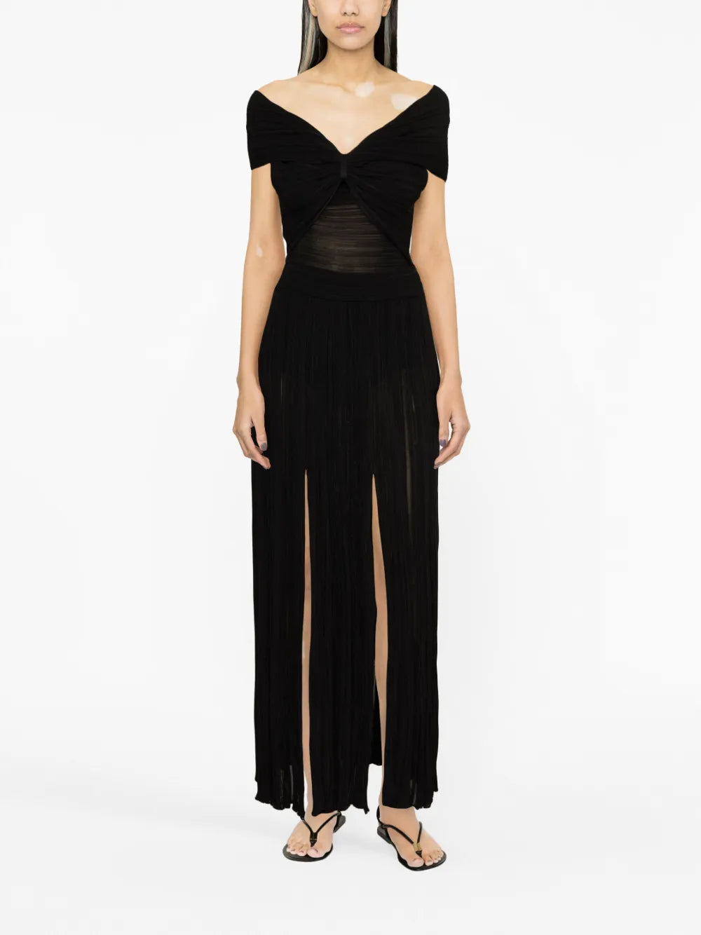 Rossella Knit Long Dress