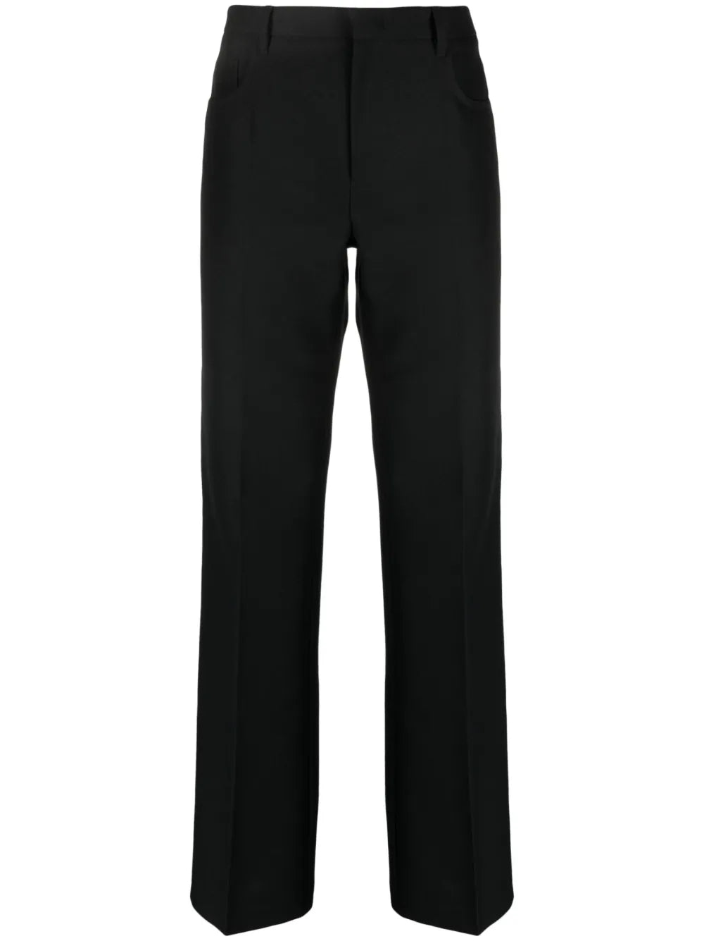 Straight-Leg Tailored Trousers