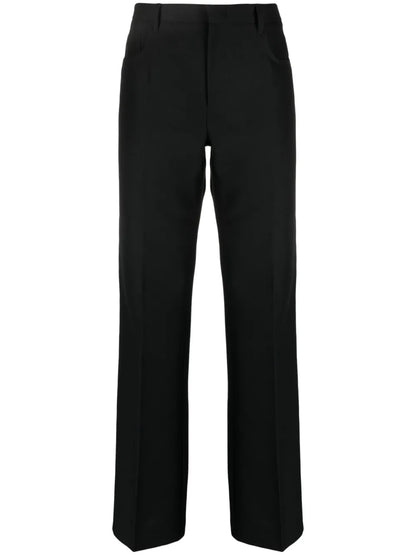 Straight-Leg Tailored Trousers