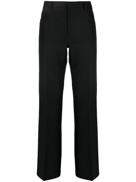 Straight-Leg Tailored Trousers
