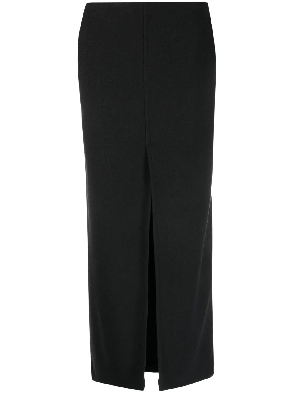 Front-Slit A-Line Maxi Skirt