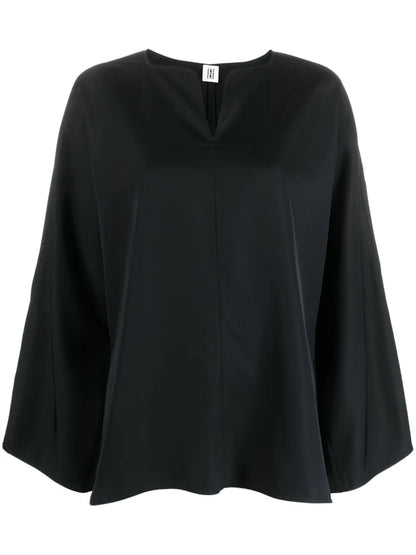 Slit-Sleeve Blouse