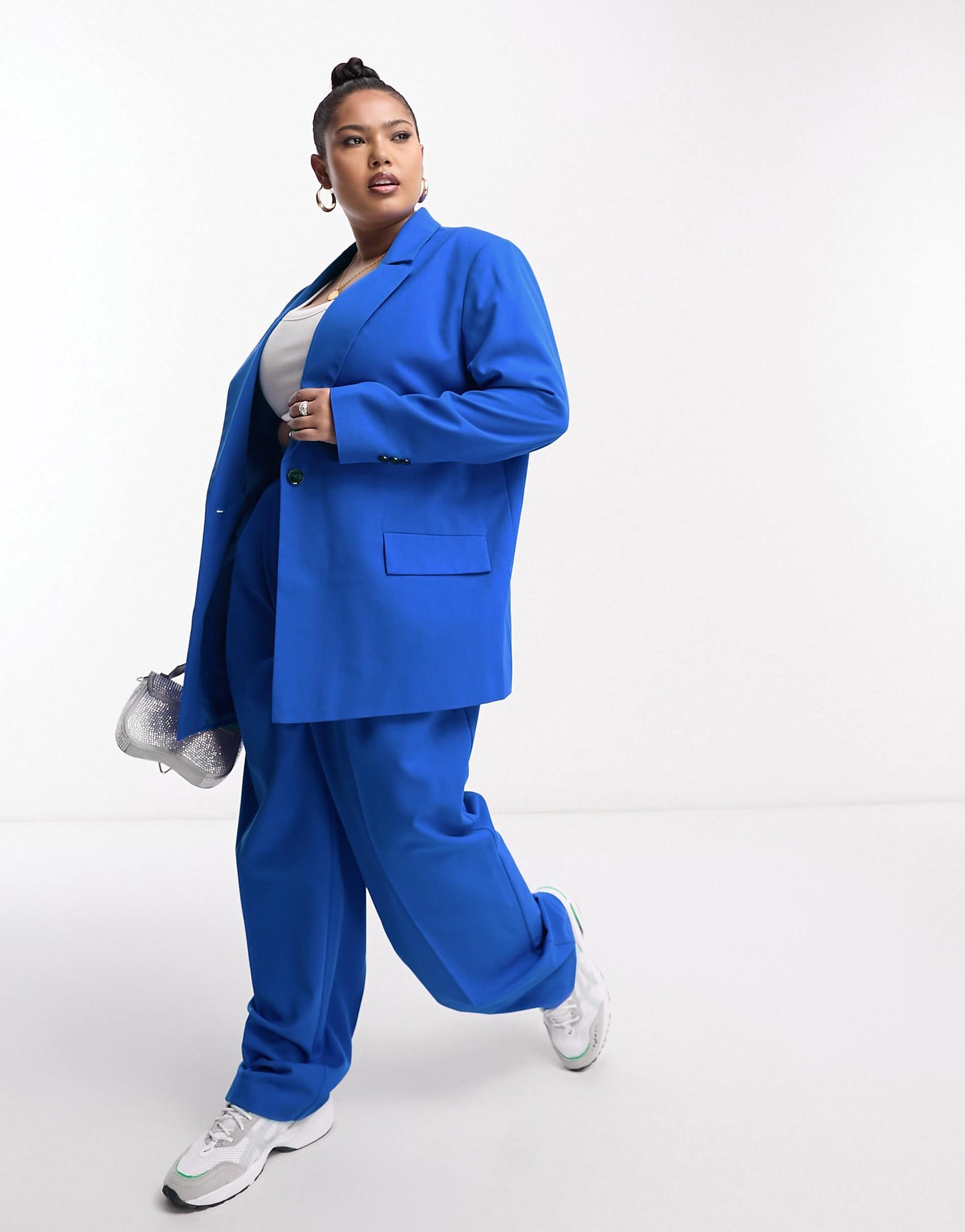 Curve Oversized Suit Blazer