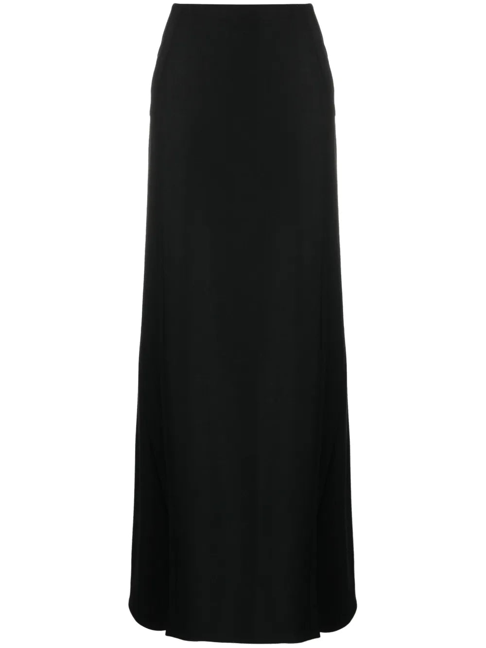 Virgin-Wool A-Line Skirt