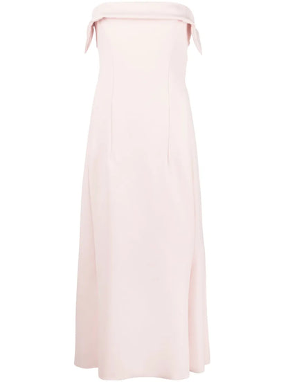 Strapless Midi Dress