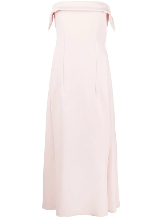 Strapless Midi Dress