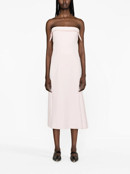 Strapless Midi Dress