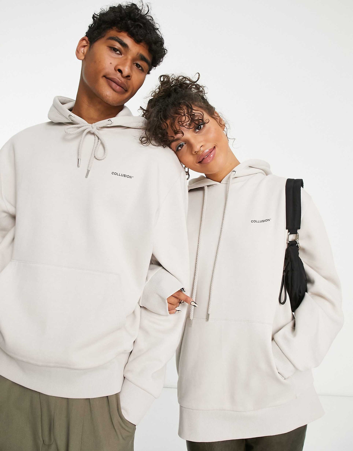 Unisex Hoodie With Logo Print