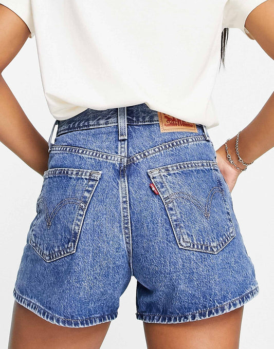 High Waisted Mom Short