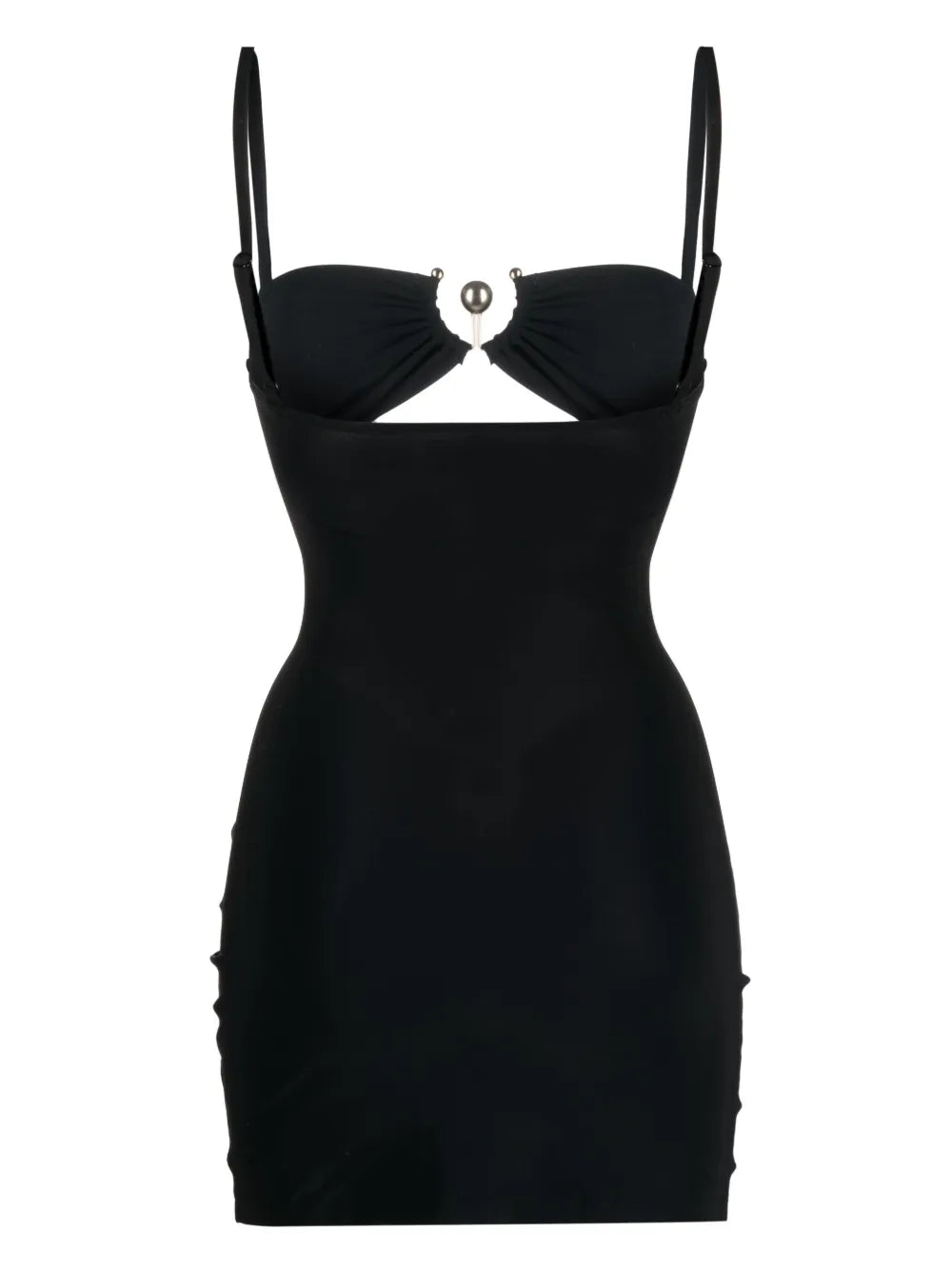 Cut-Out Mini Beach Dress