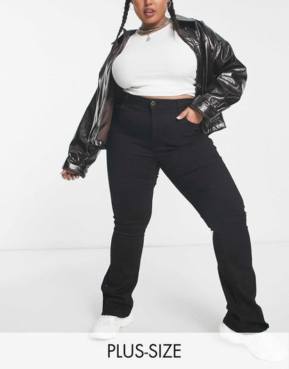 Curve Sally High Waisted Flare Jeans