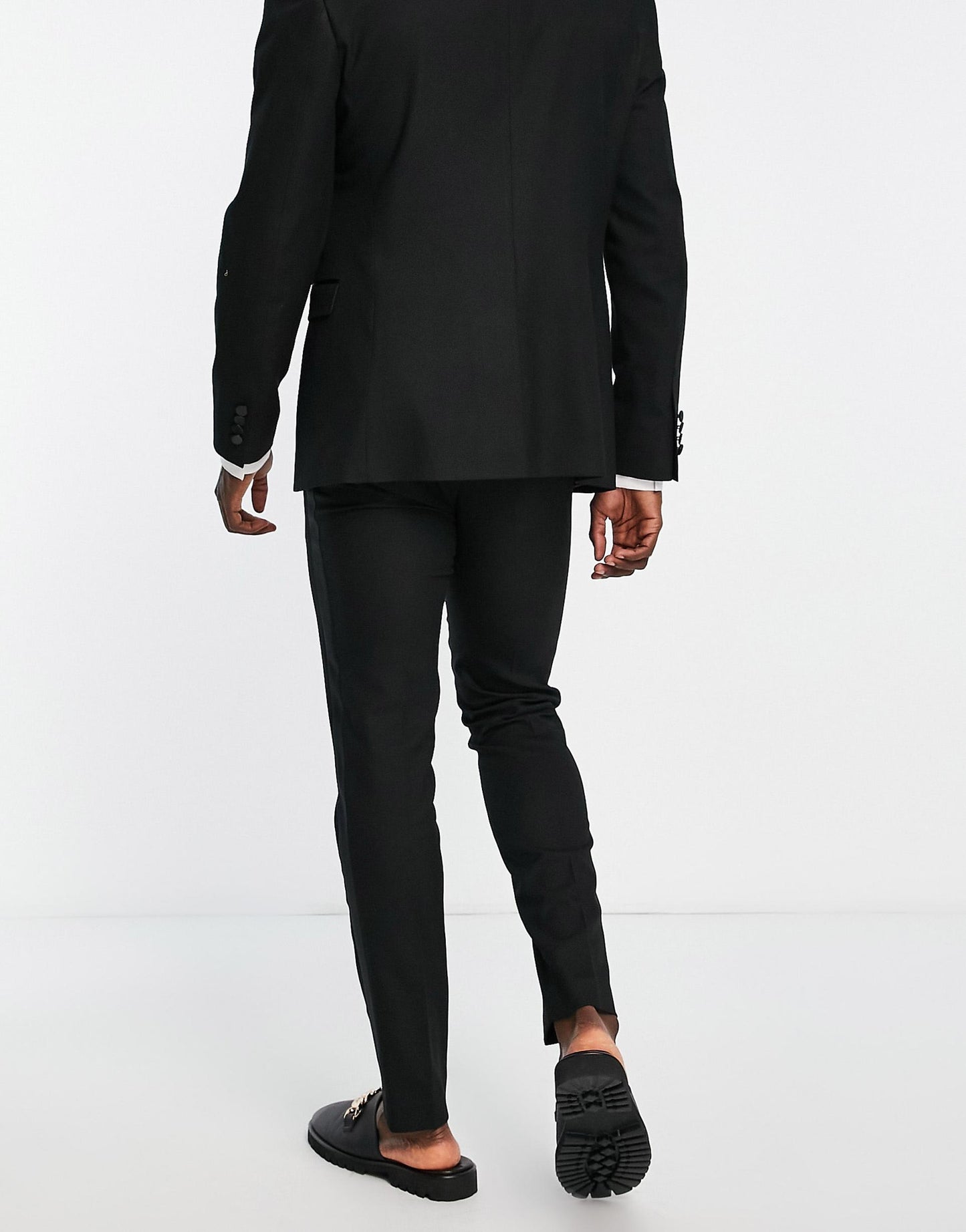 Skinny Tux Suit Trousers
