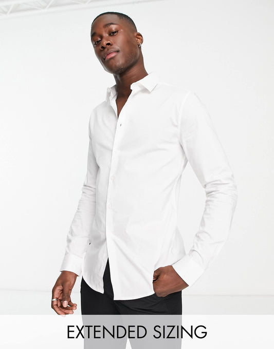Stretch Slim Fit Work Shirt