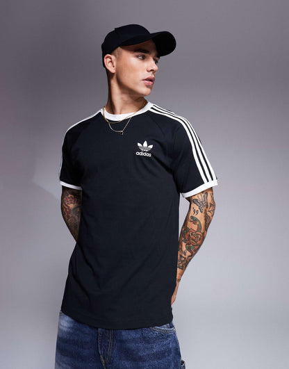 Originals 3 Stripe Ringer T-Shirt