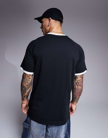 Originals 3 Stripe Ringer T-Shirt