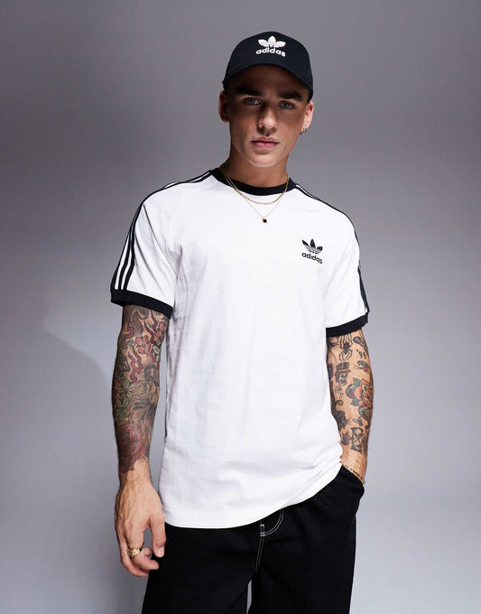 Originals 3 Stripe Ringer T-Shirt