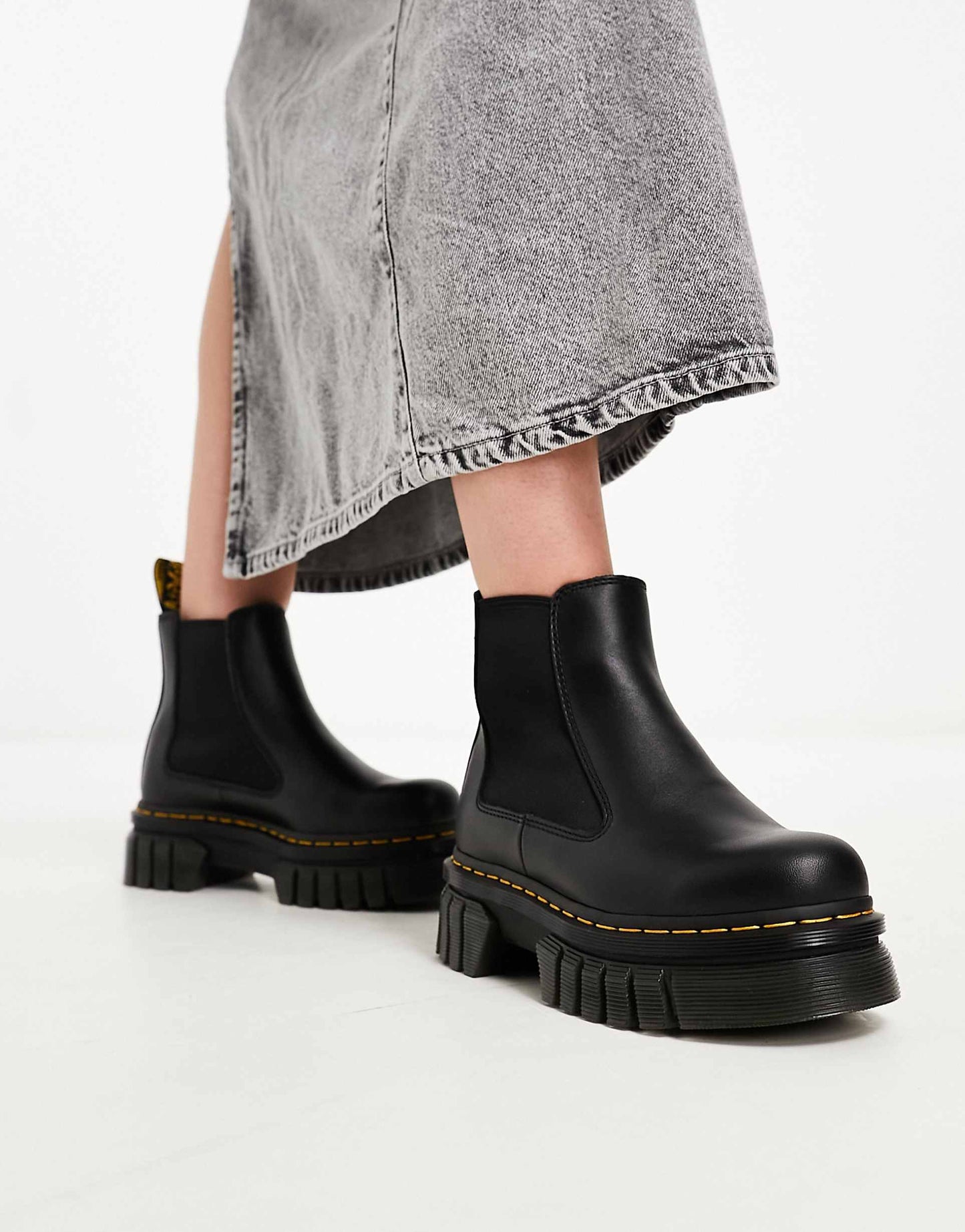 Audrick Chunky Flat Chelsea Boot
