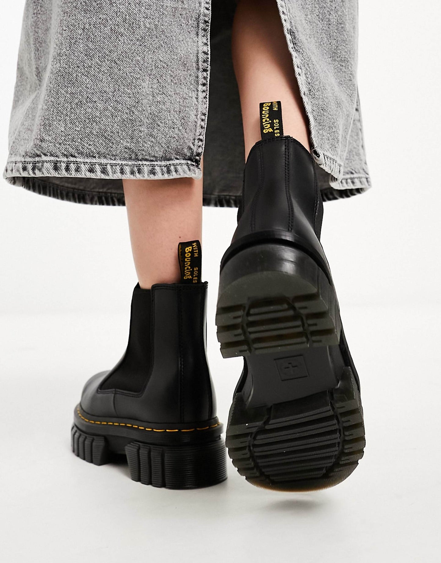 Audrick Chunky Flat Chelsea Boot