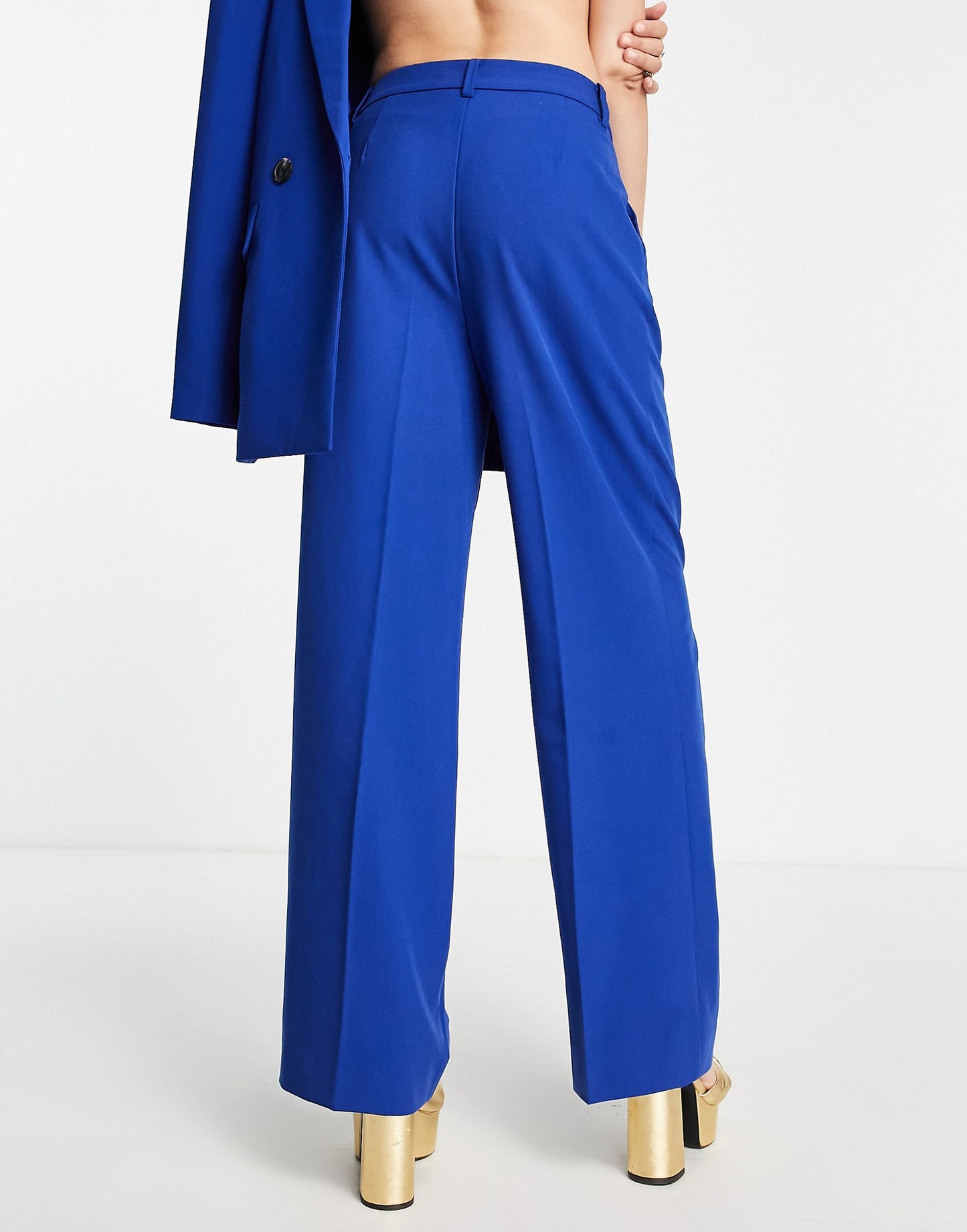 Tailored Suit Wide Leg Trousers