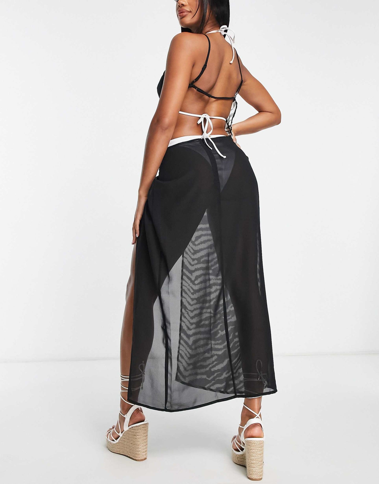 Cut Out Beach Summer Dress